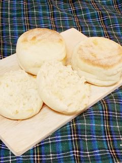 もっちりふんわり♪イングリッシュマフィン-レシピのメイン写真