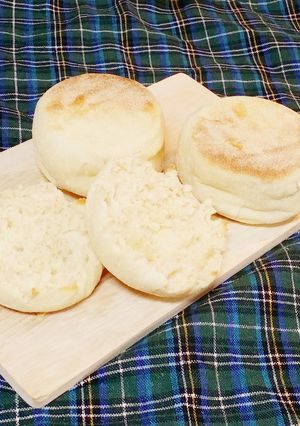 もっちりふんわり♪イングリッシュマフィン-レシピのメイン写真
