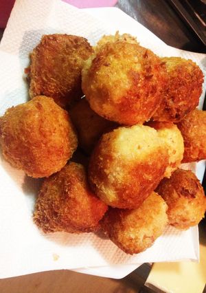簡単とろ〜りチーズのライスボール☆-レシピのメイン写真