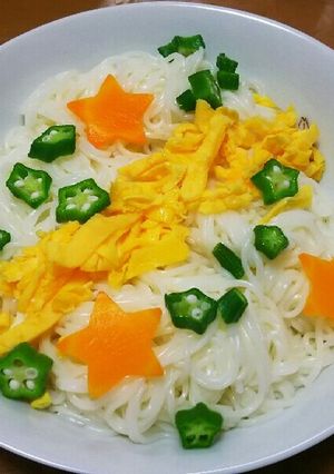 七夕そうめん-レシピのメイン写真