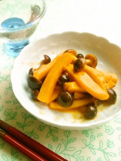 ☺簡単♪しめじとかまぼこの練りうに和え☺-レシピのメイン写真