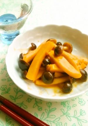 ☺簡単♪しめじとかまぼこの練りうに和え☺-レシピのメイン写真