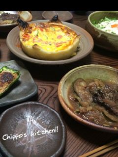 ズッキーニと牛タンの赤ワイン味噌煮込み!-レシピのメイン写真