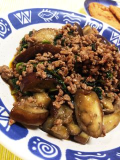 茄子とひき肉のピリ辛炒め-レシピのメイン写真