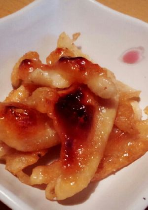 おつまみに鶏皮の塩焼き-レシピのメイン写真
