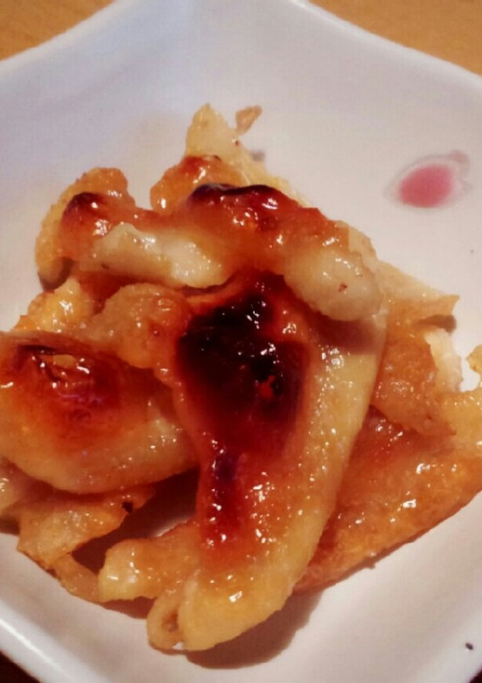 おつまみに鶏皮の塩焼き-レシピのメイン写真