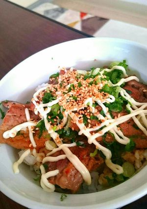 牛カルビネギマヨ丼！！-レシピのメイン写真