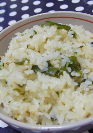 懐かしい♡簡単ワカメご飯-レシピのメイン写真