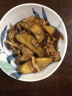 舞茸入りの麻婆なす-レシピのメイン写真