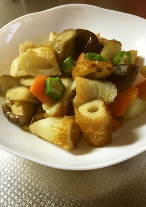 お肉無しでも満足筑前煮-レシピのメイン写真