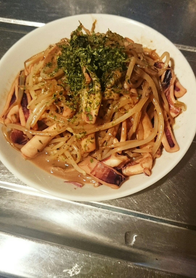 ☆いかともやしのゴロマヨ炒め☆-レシピのメイン写真
