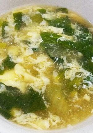たまごとチンゲン菜の中華スープ-レシピのメイン写真