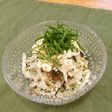 水切り豆腐で白和え風もやしサラダ