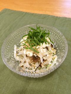 水切り豆腐で白和え風もやしサラダ-レシピのメイン写真