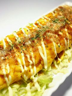 簡単すぎるお好み焼き風☆オムレツ-レシピのメイン写真