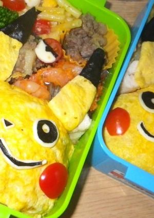 キャラ弁：ピカチュウ-レシピのメイン写真