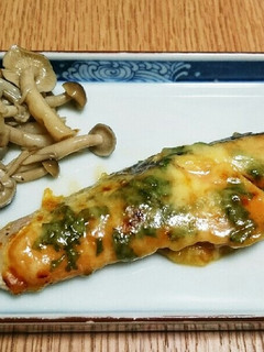トースターで簡単☆鮭の味噌チーズ焼き-レシピのメイン写真