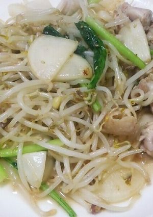 鶏肉とモヤシとかぶの野菜炒め☆-レシピのメイン写真