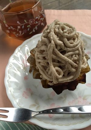 お手軽モンブラン☆-レシピのメイン写真