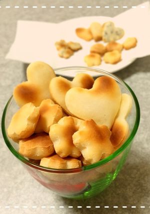 ぷくっ♪材料3つの簡単手作りクッキー☆-レシピのメイン写真