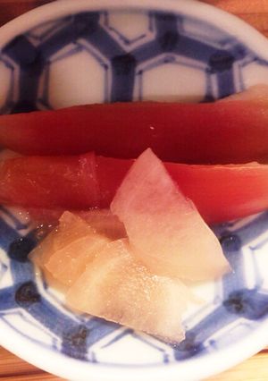 梅酢漬け　みょうがと新しょうが-レシピのメイン写真