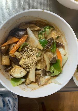 肉無チクワさっぱりクリーミー甘酢味野菜炒-レシピのメイン写真
