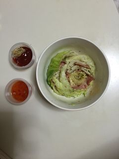簡単・ヘルシー キャベツ重ね蒸し風♪-レシピのメイン写真