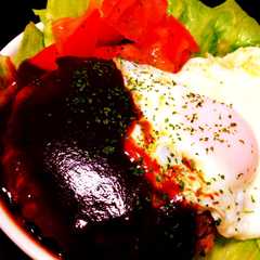 簡単おしゃれ♡ロコモコ丼-レシピのメイン写真
