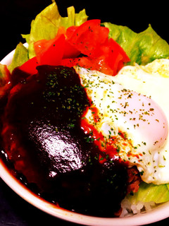 簡単おしゃれ♡ロコモコ丼-レシピのメイン写真
