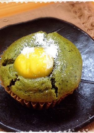☆ちょこっとふわふわ＊抹茶マフィン☆-レシピのメイン写真