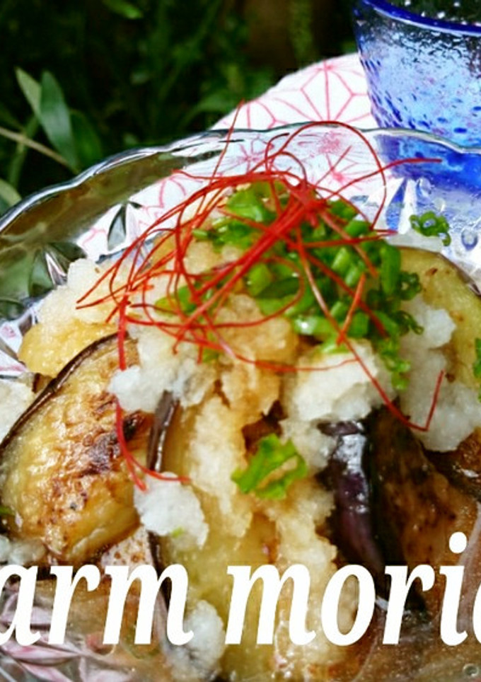 農園レシピ・ナスの煮浸しゆずぽん仕立て♪-レシピのメイン写真