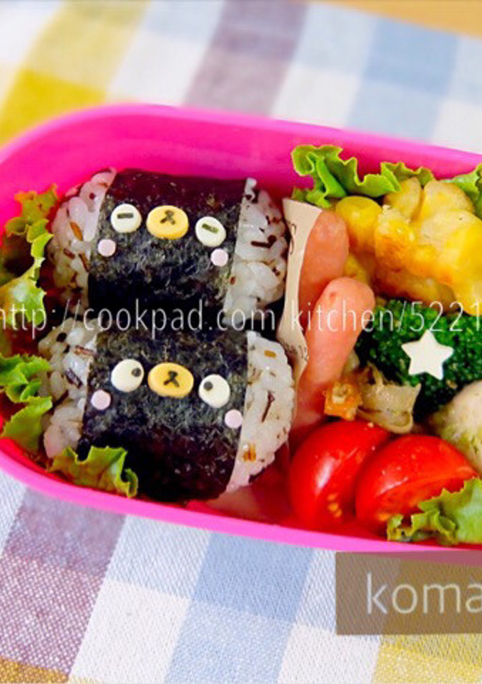 幼稚園 お弁当♡おにぎりくん 簡単-レシピのメイン写真