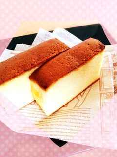新聞紙でしっとりカステラ-レシピのメイン写真