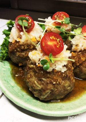 我が家秘伝!和風おろしハンバーグ✨-レシピのメイン写真