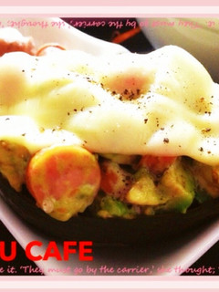 【5分でOK】アボカドのチーズ焼き-レシピのメイン写真