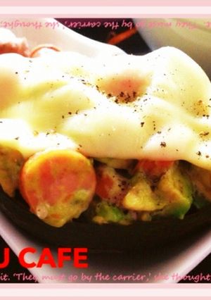 【5分でOK】アボカドのチーズ焼き-レシピのメイン写真
