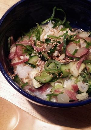 暑い夏には！薬味たっぷりお手軽冷や汁-レシピのメイン写真