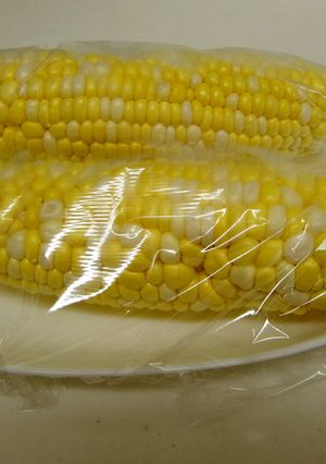 レンジでチン！とうもろこし-レシピのメイン写真