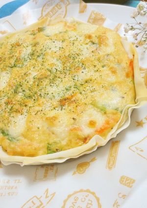 春巻き皮deおからとみそ味☆キッシュ-レシピのメイン写真