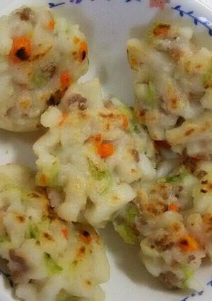 離乳食後期☆うどんおやき-レシピのメイン写真