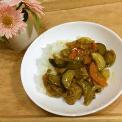 รูปของ あっという間!煮込まない☆夏野菜カレー