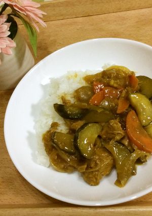 あっという間!煮込まない☆夏野菜カレー-レシピのメイン写真