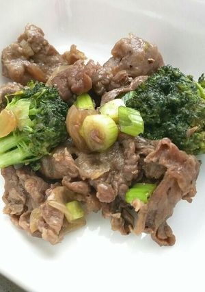 牛コマとブロッコリーの中華炒め-レシピのメイン写真