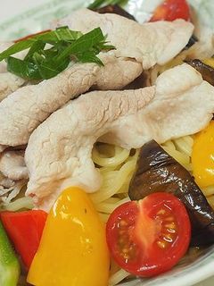 maepoの豚肉と夏野菜の冷やし中華-レシピのメイン写真