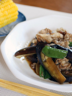 なすと豚肉のにんにく炒め-レシピのメイン写真
