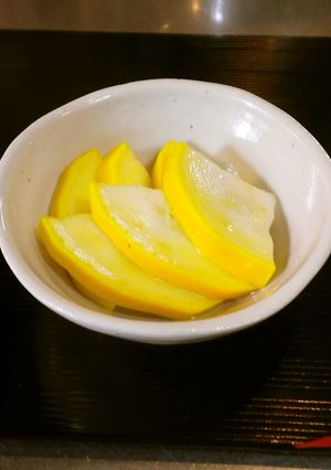 サラダ感覚 ズッキーニの甘酢漬け-レシピのメイン写真