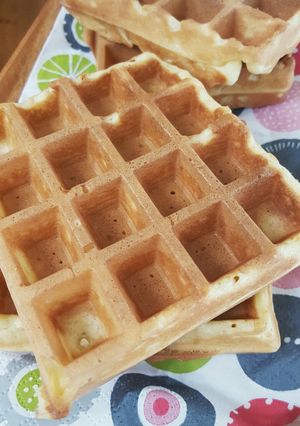 身体に優しい☆簡単ワッフル~-レシピのメイン写真