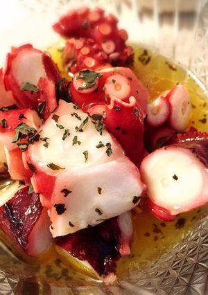 バジル風味のタコマリネ-レシピのメイン写真