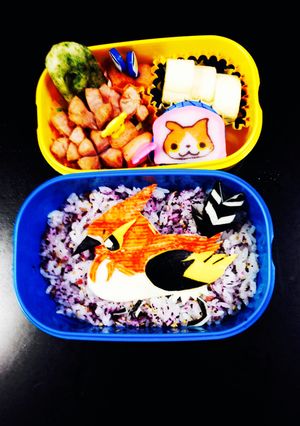 ポケモン☆ヒノヤコマ☆キャラ弁-レシピのメイン写真