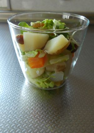 ゴロゴロ野菜サラダ-レシピのメイン写真